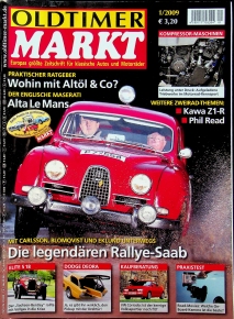 Deckblatt Oldtimer Markt (01/2009)